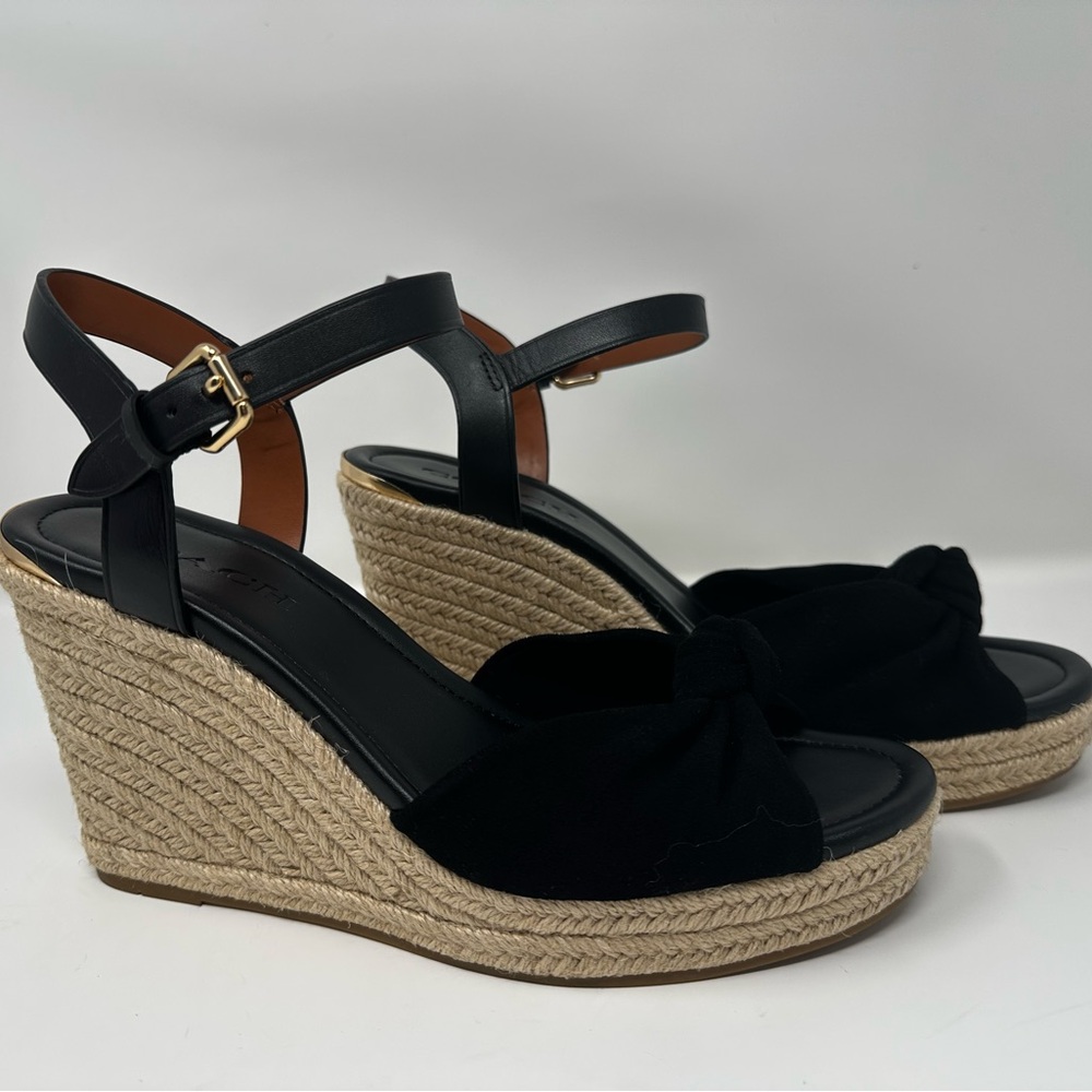 COACH Wedges Size 8.5 - Picture 4 of 8